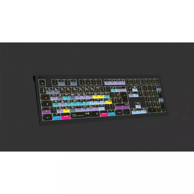 Logickeyboard ASTRA 2 klávesnica USB AZERTY English čierna (LKB-RESB-A2M-FR)