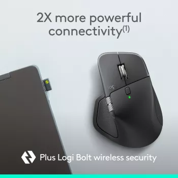 Logitech Logitech MX Master 4 for Business myš – bezdrôtová + Bluetooth, 8000 DPI, grafitová | Logitech