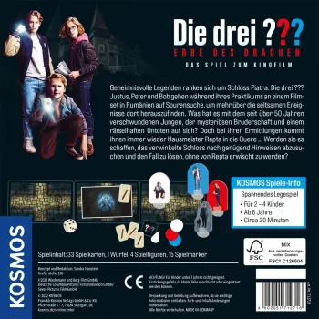 Die drei Erbe des Drachen Spiel, Rodinná hra