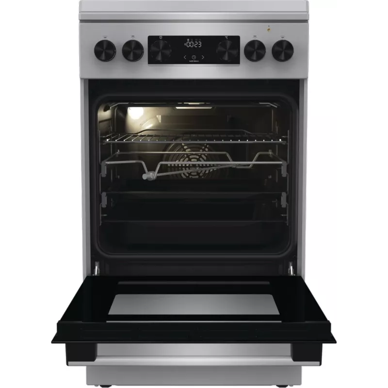 Gorenje GKS5C71XF voľne stojaci sporák s rúrou strieborný