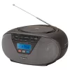 Audio mikrosystém Aiwa BBTU-400BK, CD/MP3/FM-PLL/BT prehrávač (čierny)