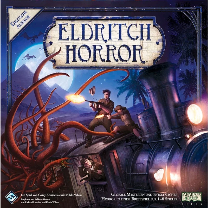 Eldritch Horror základná hra rodinná hra