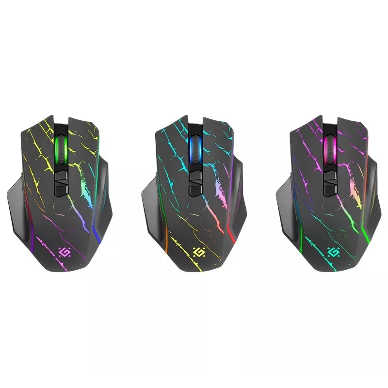 Myš DEFENDER GM-503 URAN OPTIC RF RGB 3200dpi 8P