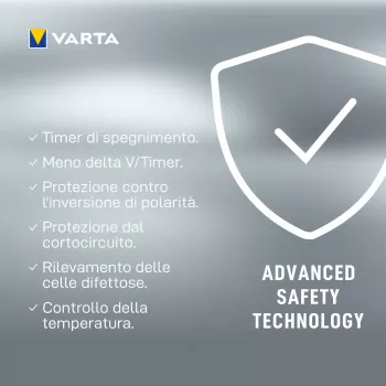 Nabíjačka batérií Varta 57687 domáca batéria AC