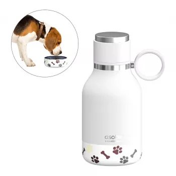 Miska pre psa Asobu SDB1 biela 1000 ml indoor outdoor