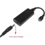 CoreParts MBXUSBC-CO0006 káblový adaptér 4,5*3,0 USB C čierny