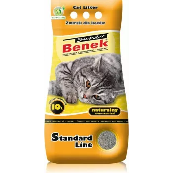 Certech Super Benek Standard Natural - hrudkujúca mačacia podstielka 10 l