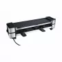 Liatinový raclette RC 140 čierny/nerez, 600 Watt, obojstranná grilovacia platňa