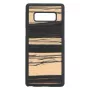 Puzdro na smartphone man and wood pre Samsung Galaxy Note 8 — biele ebenové drevo čierny finish