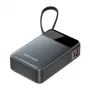 Prenosná powerbanka Vention FHYB0 20000mAh 65W, 2× USB-C, 1× USB-A, čierna