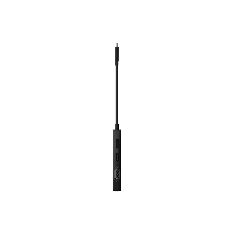 Linksys Belkin - video adaptér - USB-C (M) na HD-15 (VGA), DVI-I, HDMI, DisplayPort (W) - podpora 4K - čierny (AVC003BTBK)