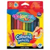 Farebné ceruzky colorino JUMBO trojhranné — 10 farieb, 8,9 cm