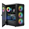 LOGIC CONCEPT Portos ARGB ATX Mid-Tower skriňa, čierna