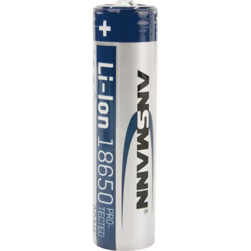ANSMANN - batéria 18650 - Li-Ion - 2600 mAh - 9,36 Wh - strieborná (1307-0000)