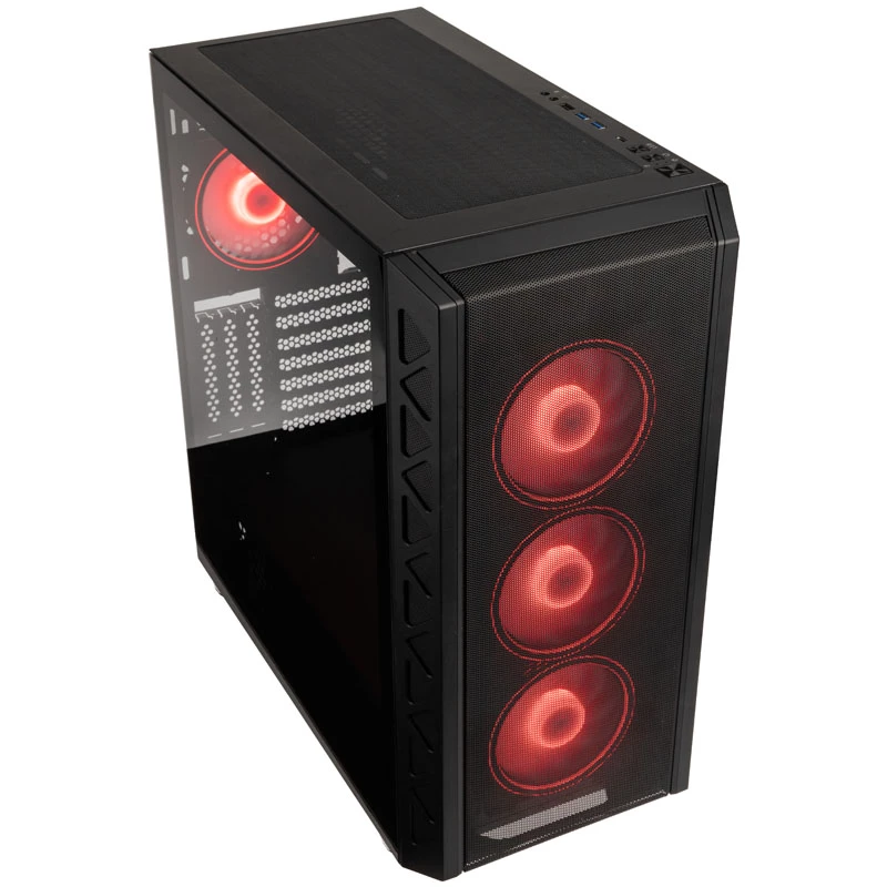 PC skriňa Kolink Citadel Mesh ATX ARGB Midi-Tower – čierna, ATX miditower formát