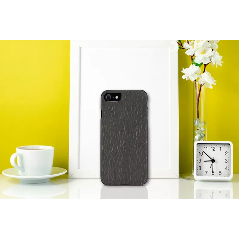man and wood puzdro na telefón pre iPhone 7/8 – čierna Carvalho