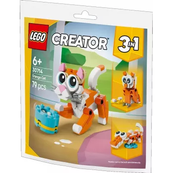 Blocks Creator 30714 Orange Cat