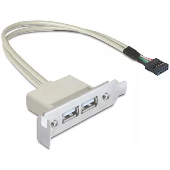Slotový plech USB 2.0 DeLOCK 0,5 m