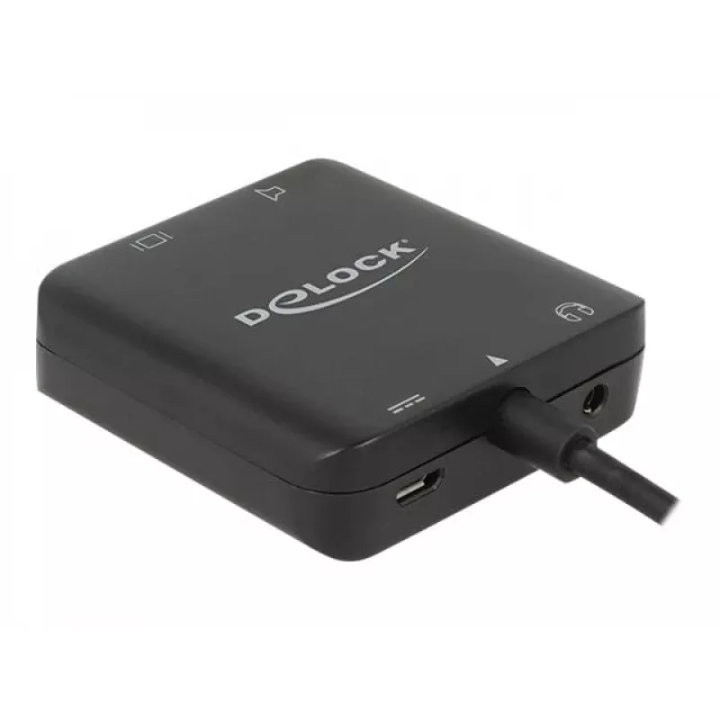 Audio konvertor DeLOCK 62784 čierna