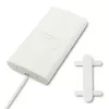 Qoltec 57013 všesmerová 4G LTE vnútorná anténa, 2x SMA, 0,6-2,7 GHz, 30 dBi, vertikálna polarizácia, 50 Ω, biely ABS