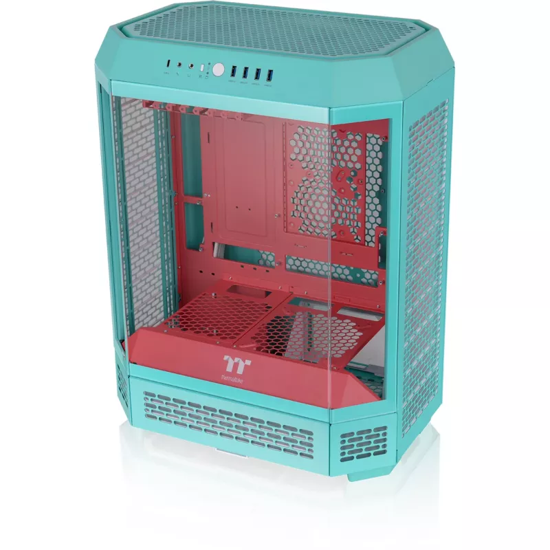 Počítačová skriňa Thermaltake The Tower 600 Mint Strawberry