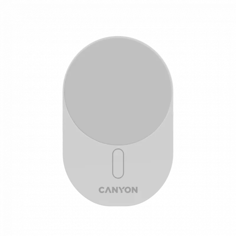 CANYON auto nabíjačka OnGrip 105 15W Qi2 bezdrôtová biela