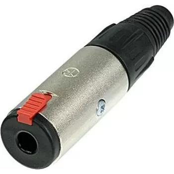 Neutrik NTR-NJ3FC6 - -25 - 70 °C - čierna - červená - strieborná - EIA RS 453 - IEC 60603-11 - IEC 68-2-20 (NJ3FC6)