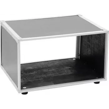 19-palcový rack Roadinger Effektrack Studio 48,30 cm 4 HE drevo