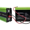 Automobilový menič Qoltec Monolith 6000 W zelený 12 V