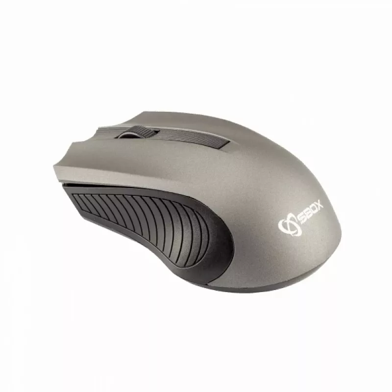 Sbox WM-373G bezdrôtová myš sivá
