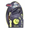 FLEXI nový Neon L – navíjacie vodítko – 5 m