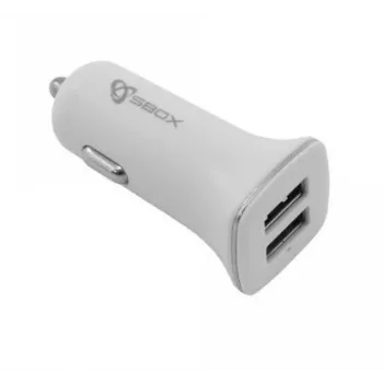 Napájací zdroj SBOX DD-CC-224-W biely — SBOX prenosná nabíjačka zariadení