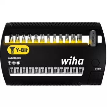 WIHA 41834 - sada bitov XLSelector, 13-dielna zmiešaná, 50 mm, Y-bit (41834)