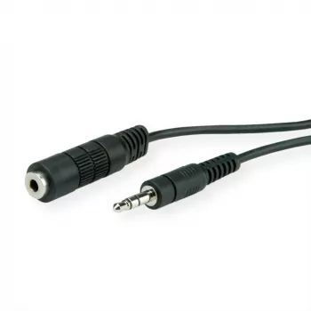 ROLINE predlžovací audio kábel - stereo mini jack konektor samec na stereo mini jack konektor samica