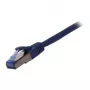 Patch kábel RJ45 - CAT6A 500MHz - 7,5m - modrý - S-STP(S/FTP) - AWG27 - LSZH - Synergy 21