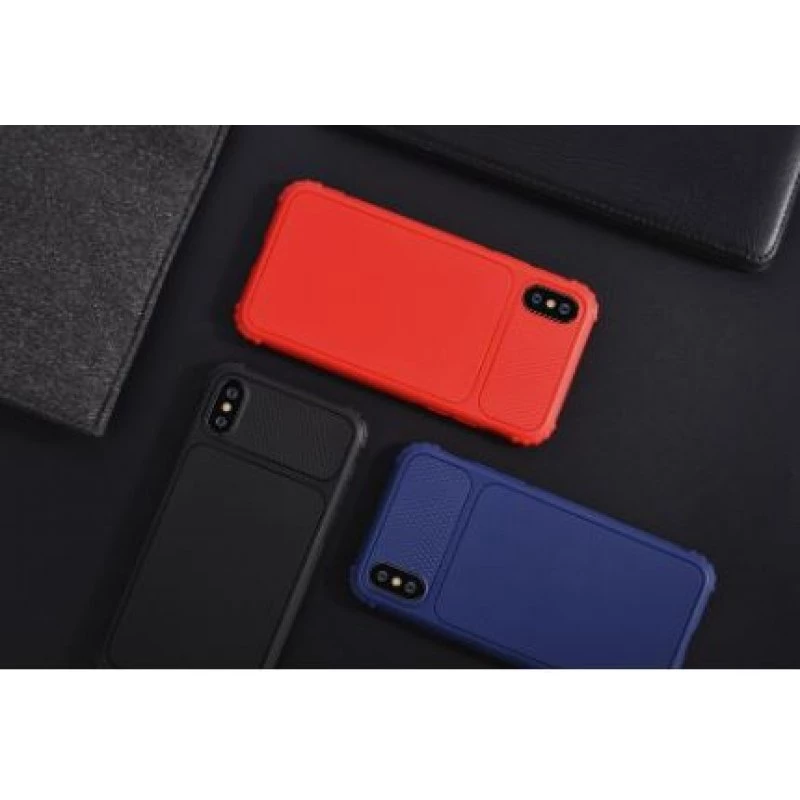 Nárazuvzdorné puzdro Devia Shark1 pre iPhone XS Max (6,5) – červená