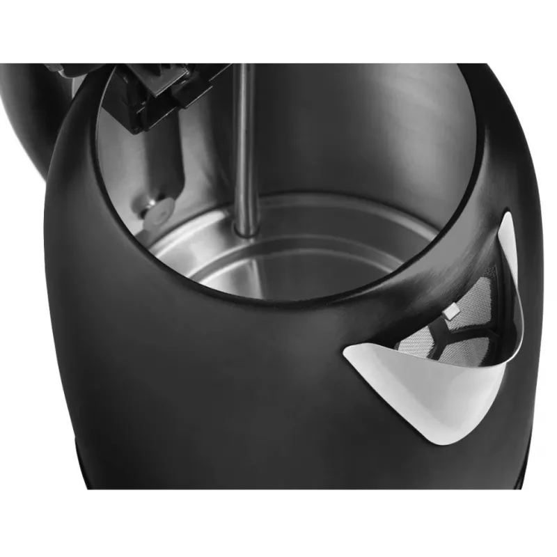 Rýchlovarná kanvica Concept Solution RK3245 — 1,7 l, 2200 W, nehrdzavejúca oceľ, čierna