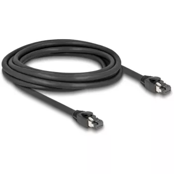 DeLOCK RJ45 sieťový kábel Cat.8.1 S/FTP 3 m 40 Gbit/s čierny