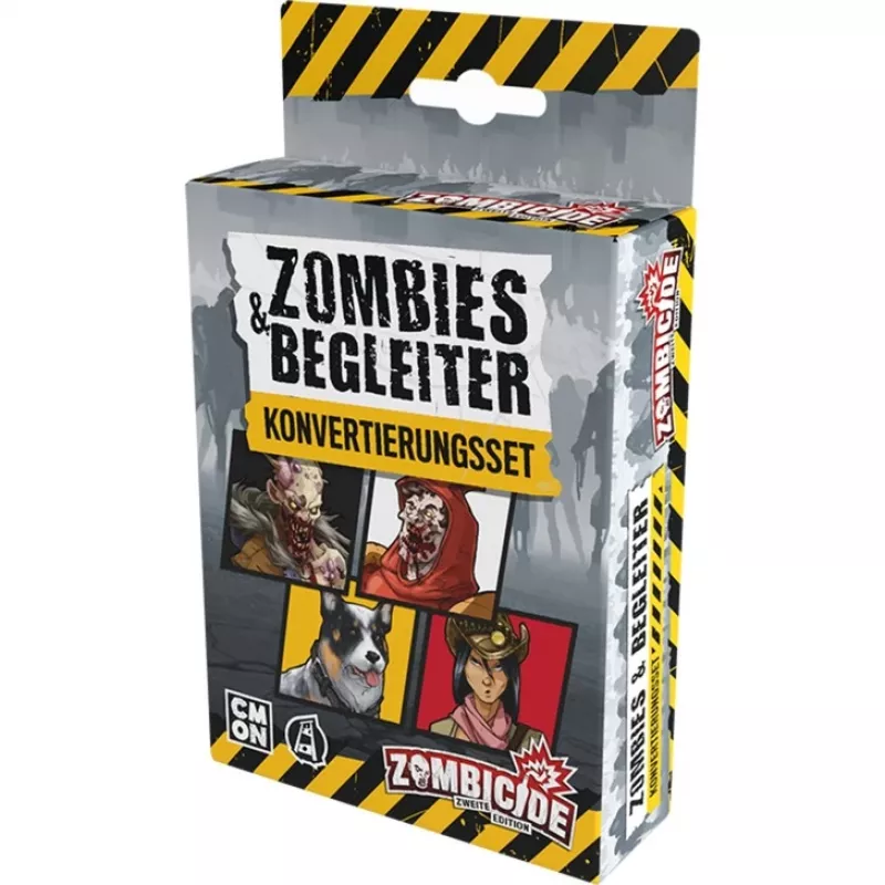 Zombicide 2. edícia - Zombies & spoločníci, konverzná sada k stolovej hre