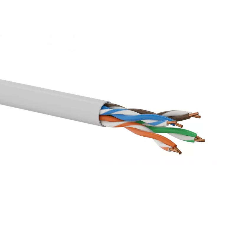 A-LAN KIU5PVC305 Sieťový kábel sivý 305 m Cat5e U/UTP (UTP)