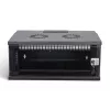 DIGITUS SOHO Pro DN-49201-SET 19" 4U nástenná sieťová sada s príslušenstvom, 540 x 400 mm, čierna