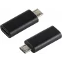 Káblový adaptér S/CONN 14-05019 USB 2.0 MicroB USB 3.1 C čierny
