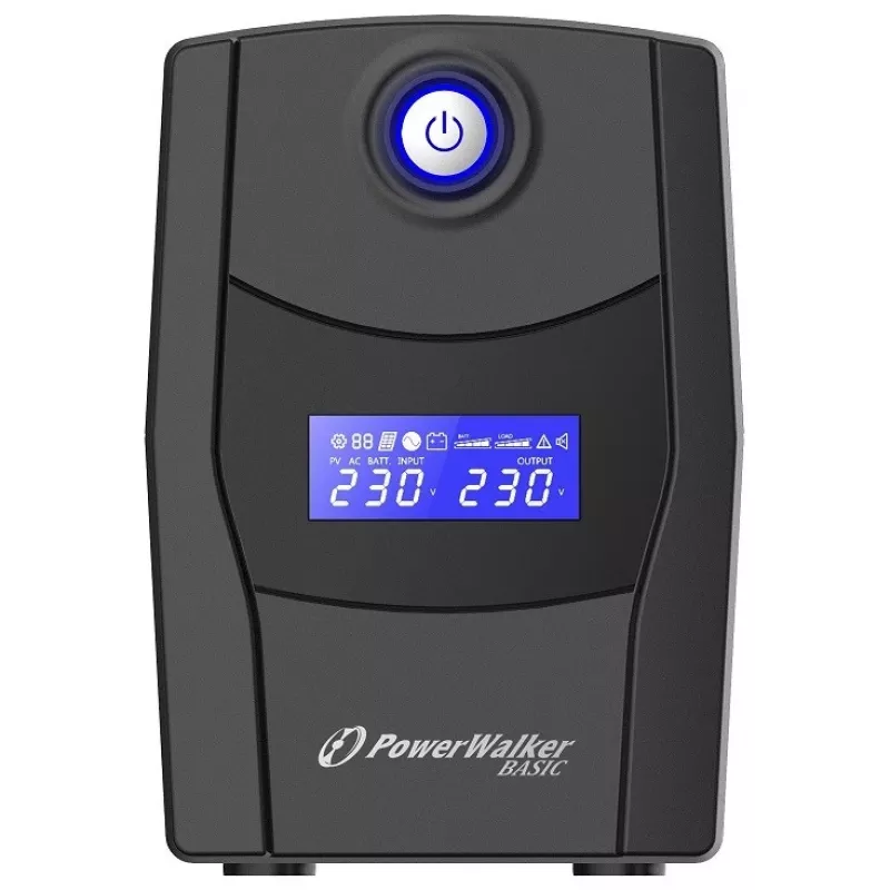 PowerWalker VI 600 STL line-interactive 0,6 kVA 360 W 2 AC výstupy