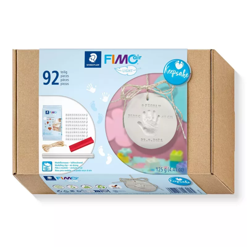 Modelovacia hmota Staedtler FIMOair Keepsake 125 g biela
