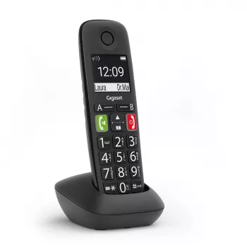 Gigaset Hearing Aid.DECT E290HX prídavné bezšnúrové slúchadlo, čierne