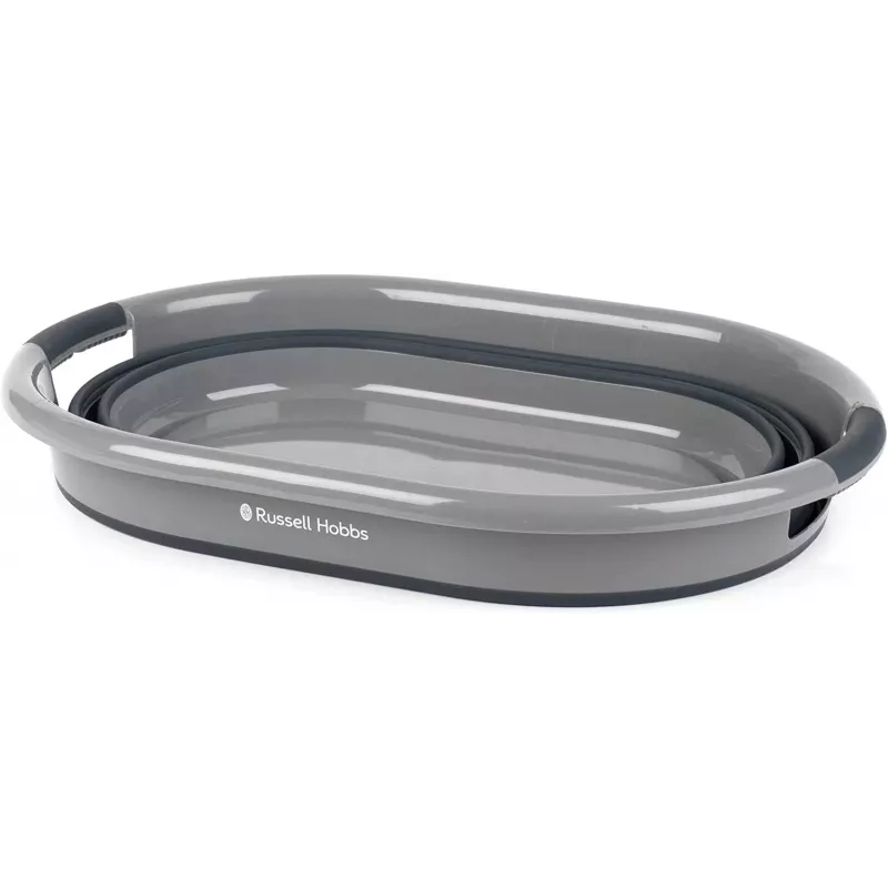 Koš na bielizeň Russell Hobbs LA053879GRYFEU7 27L skladací