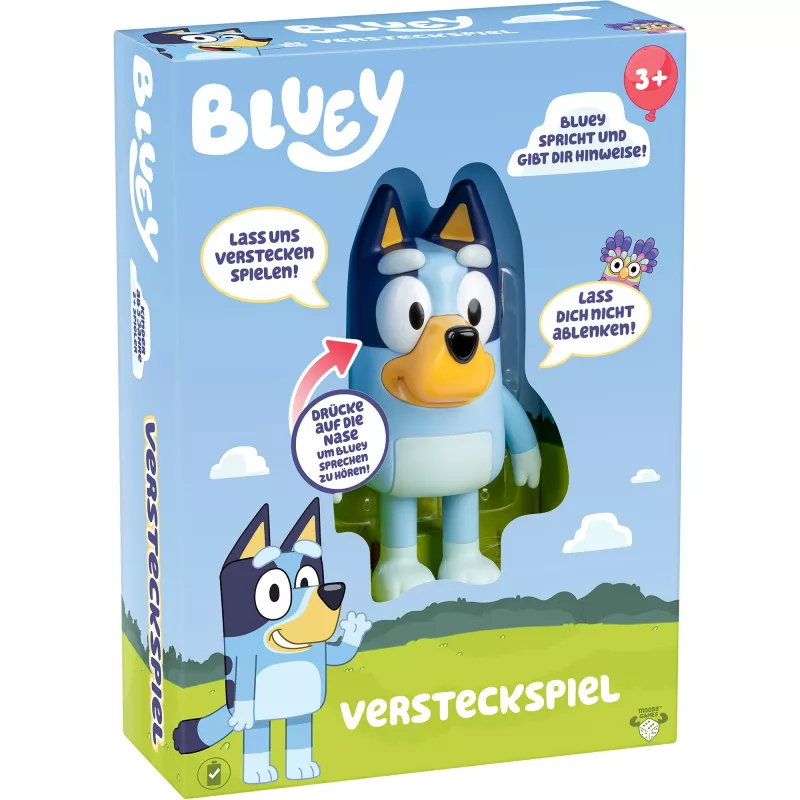 Bluey - hra na schovávačku, hracia figúrka