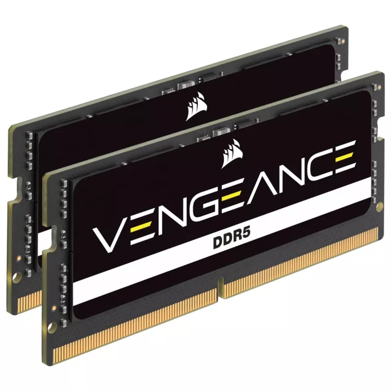 SO-DIMM 64 GB DDR5-4800 (2x 32 GB) dual kit, pamäť čierna, CMSX64GX5M2A4800C40, Vengeance