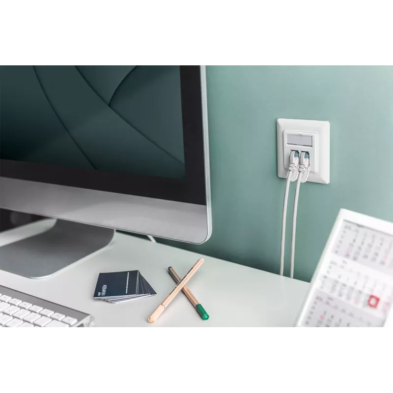 USB 2.0 Keystone modul s 16 cm káblom Digitus DN-93402