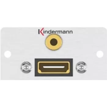 Zásuvkový modul HDMI + 3,5 mm Kindermann 7444000589